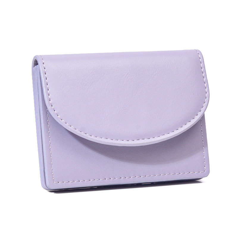 2024 New Korean Instagram-style women's bag, exquisite solid color, simple card bag, multi-functional opening red envelope, large capacity money Item Picture