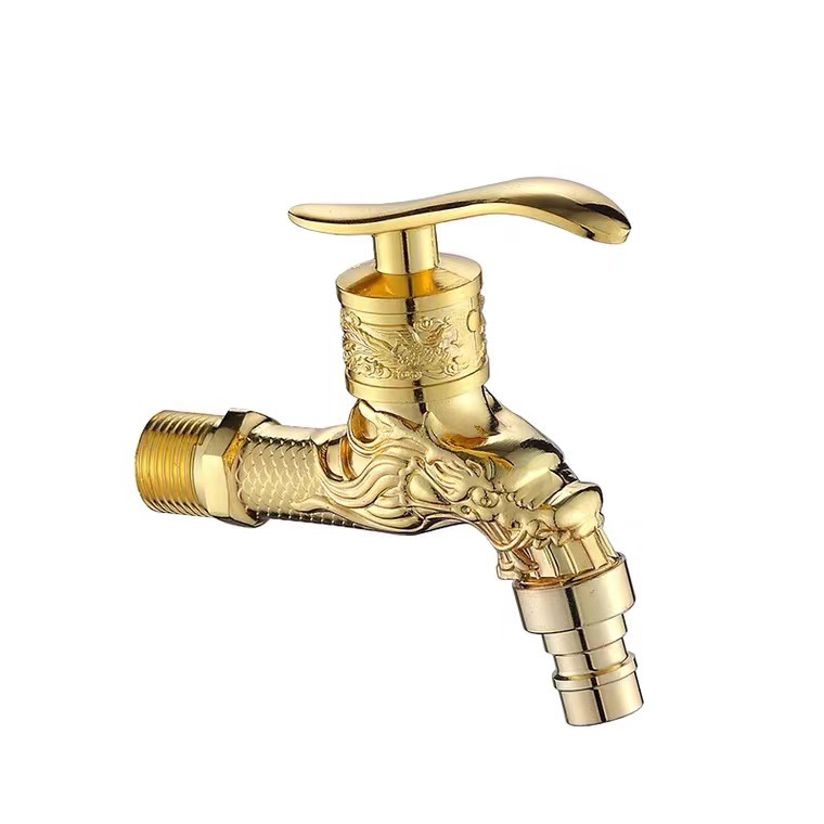 c zinc alloy European-style antique faucet, single-cooling washing machine mop, sink faucet, wall-mounted retro faucet Application Scenario