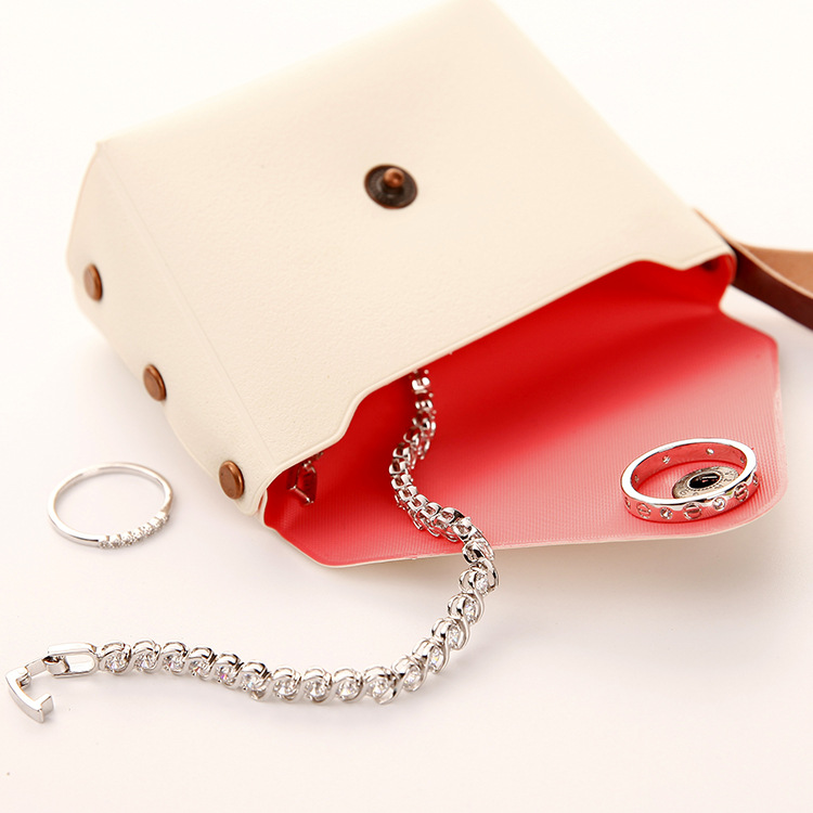 Korean cute candy-colored small coin purse, coin case, key case, creative macaron hand-held small bag Specification drawing