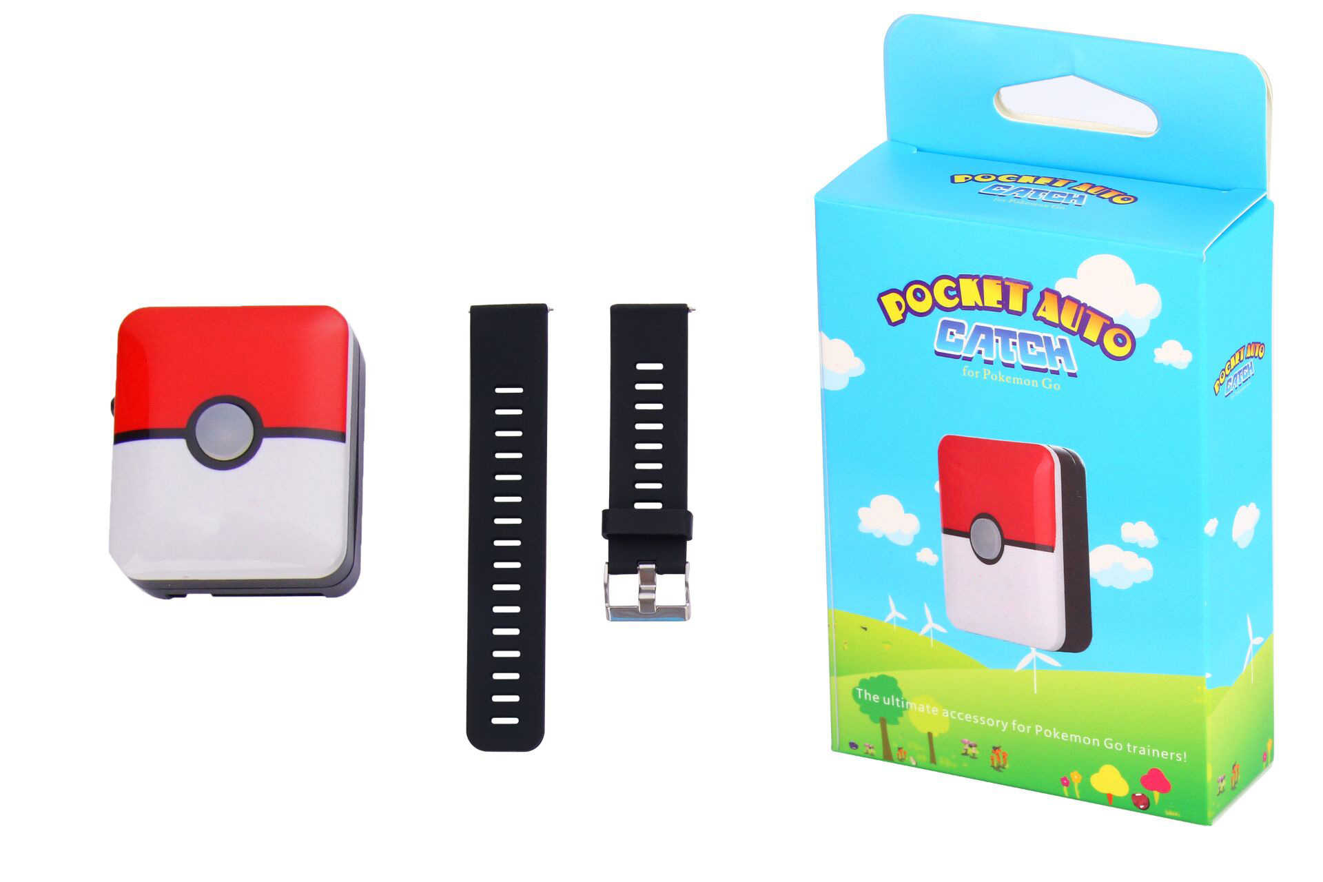 POKEMON GO PLUS smart bracelet in collaboration with a smart bracelet Application Scenario