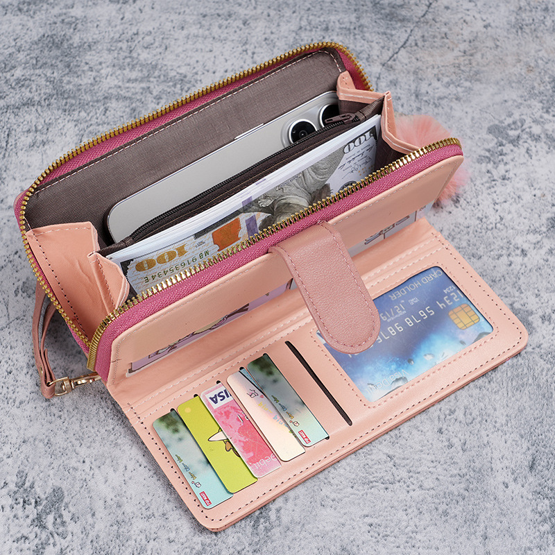 The 2024 new small wallet for women, a niche design with an ins style, is a trendy Korean-style student coin purse details Picture