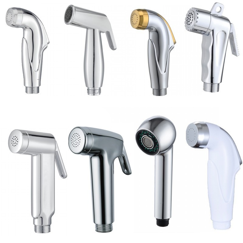 Wholesale body wash nozzles, handheld toilet spray guns, bathroom cleaning and bidet, toilet pressurized flushing devices details Picture