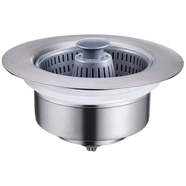 The new type of kitchen sink bouncing core, household anti-clogging press filter, basket, dishwashing sink, drain, and drainage wonder Item Picture