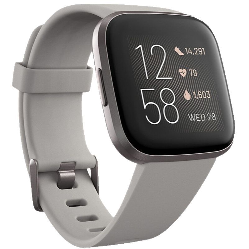 The smartwatch is suitable for the fitbit versa 2 sports heart rate watch with a running silicone strap Item Picture