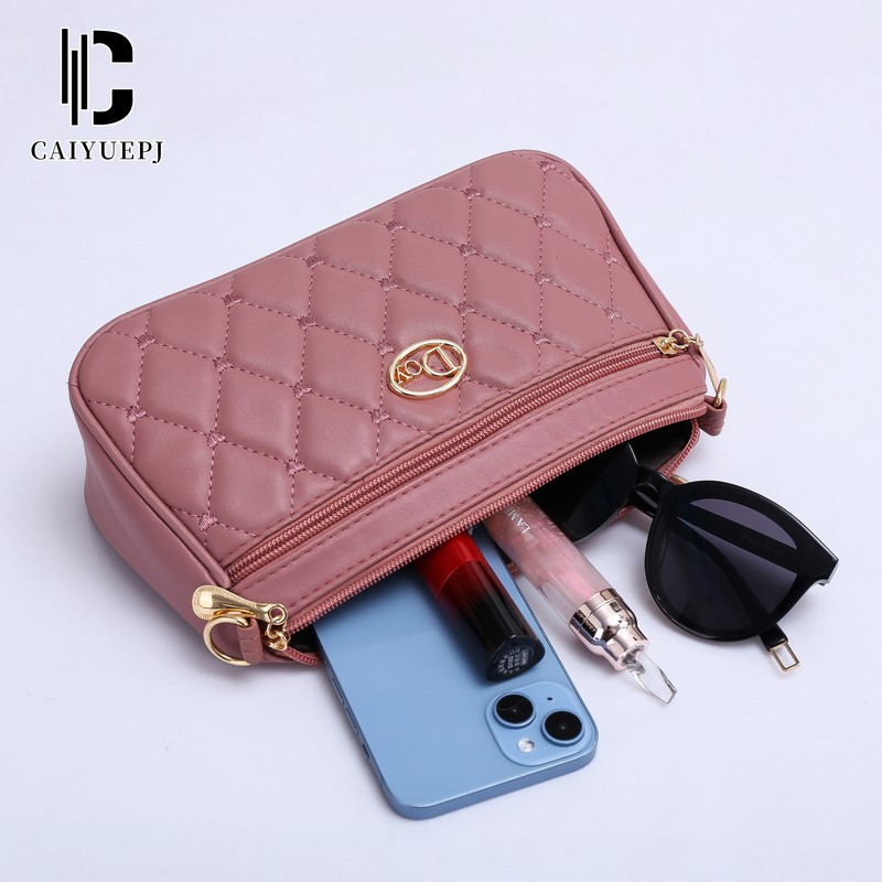 New crossbody bag for women, a versatile single-shoulder bag in solid color, a simple spring cross-border trade multi-functional small square bag Specification drawing