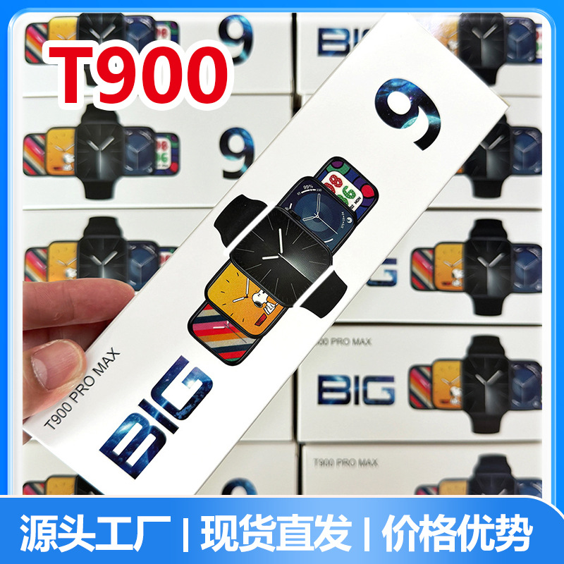 T900PROMAX smartwatch, t900 smart bracelet, Bluetooth call, heart rate, blood pressure, health, step counting, exercise full figure