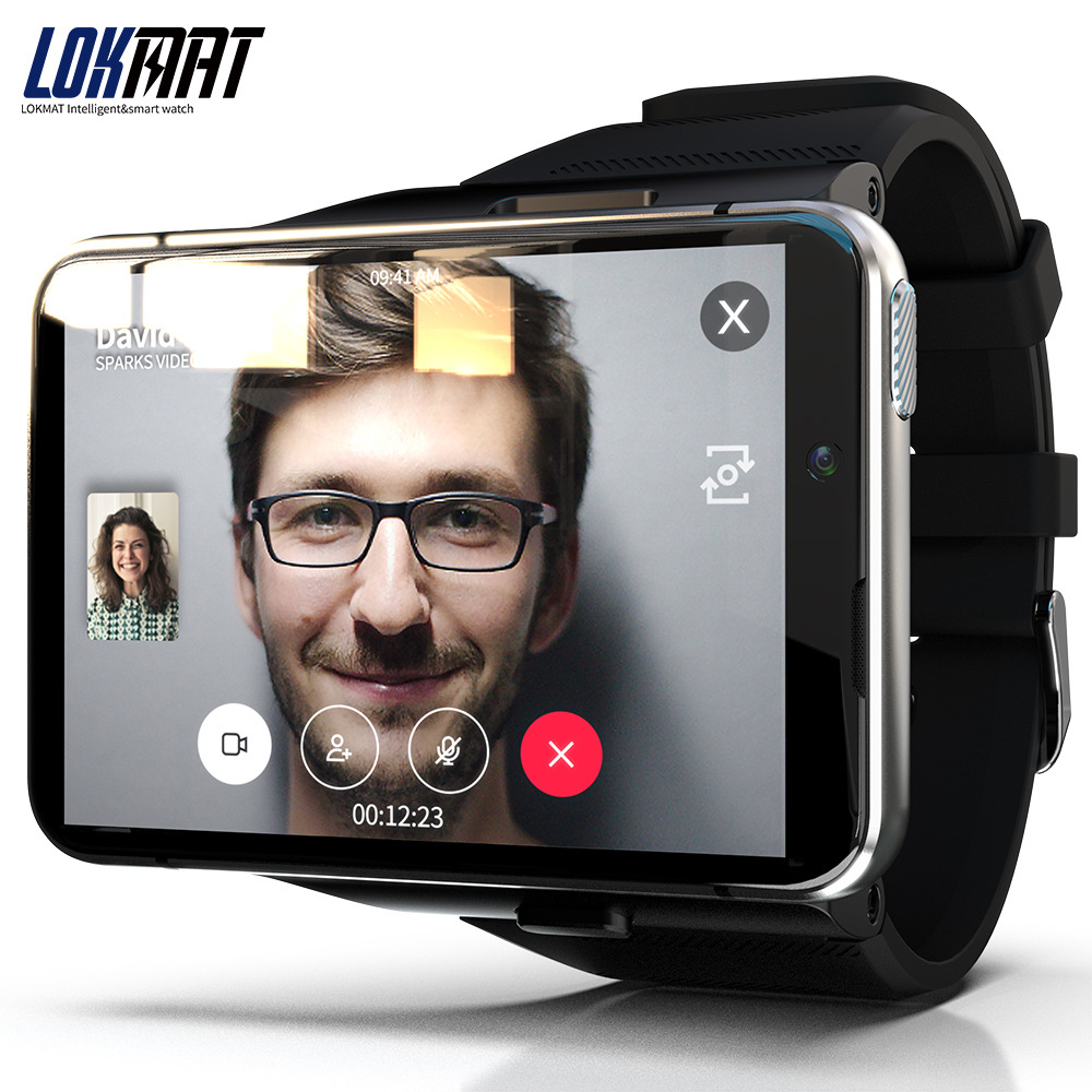 LOKMAT Max is a bestseller in cross-border trade with a 2.88 large screen, 64G high configuration smartwatch and a detachable strap full figure
