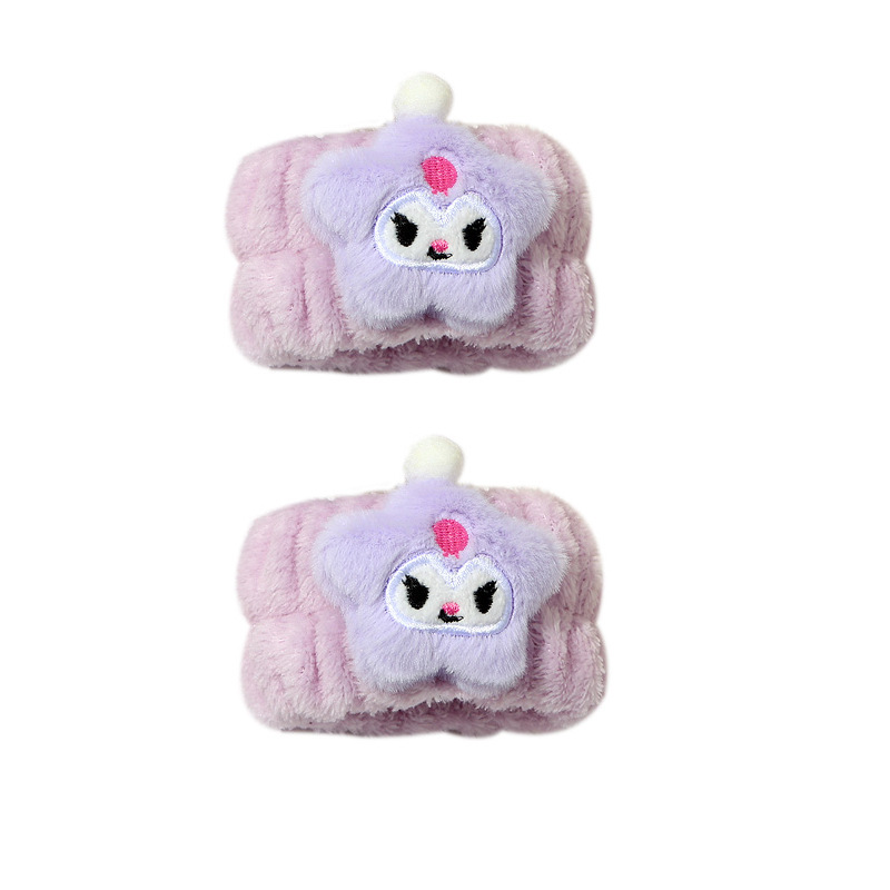 Cute cartoon wristband for washing face, water-repellent and moisture-proof sleeve, hand and wrist protection wonder wristband sleeve Item Picture