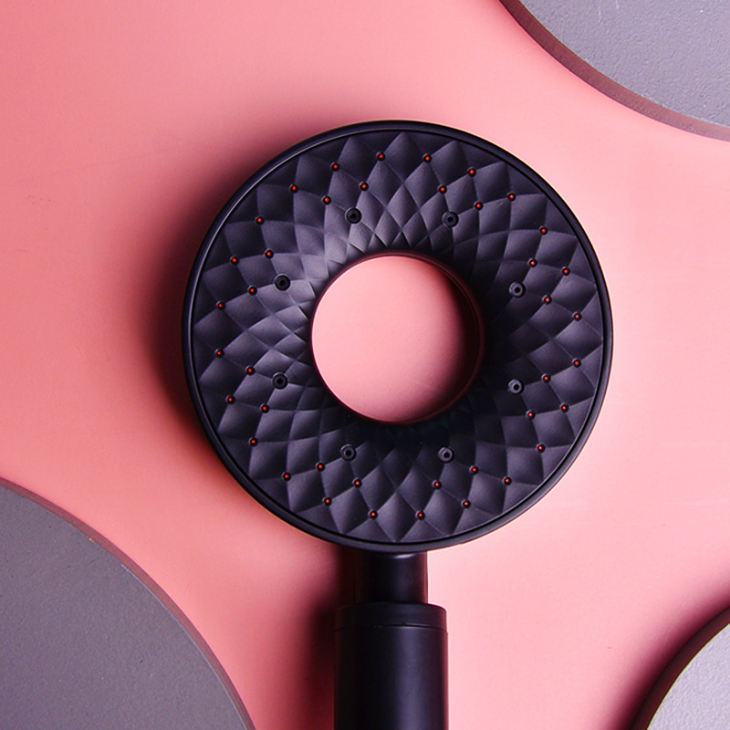 【 Factory Wholesale 】 Donut Shower, Handheld Showerhead, overhead shower set, cross-border pressurized shower, single head details Picture