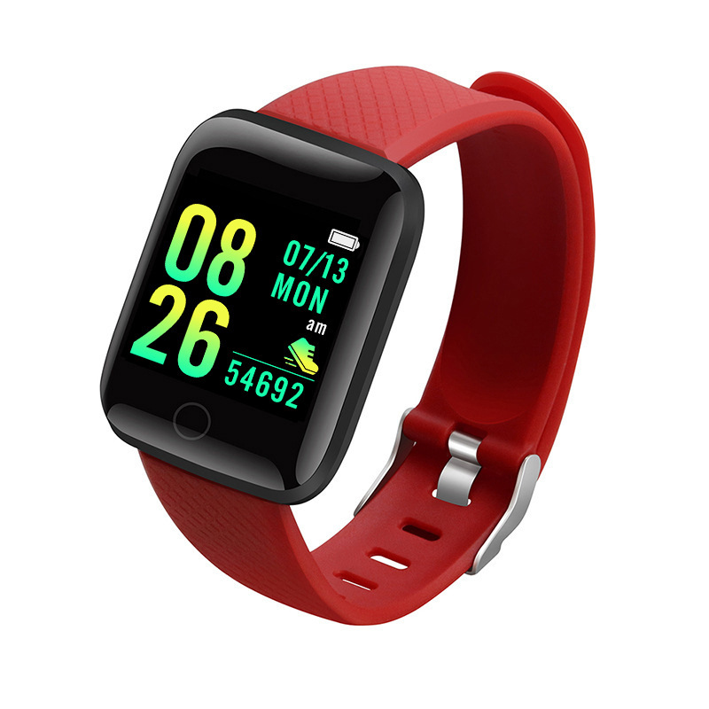 116plus Smart bracelet, watch, Bluetooth, cross-border trade wholesale, step count, heart rate, student in stock, 116S gift details Picture