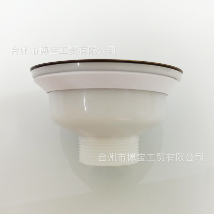 Wholesale manufacturer of retro copper kitchen drainpipe, sink, filter screen, single and double sink drain Application Scenario