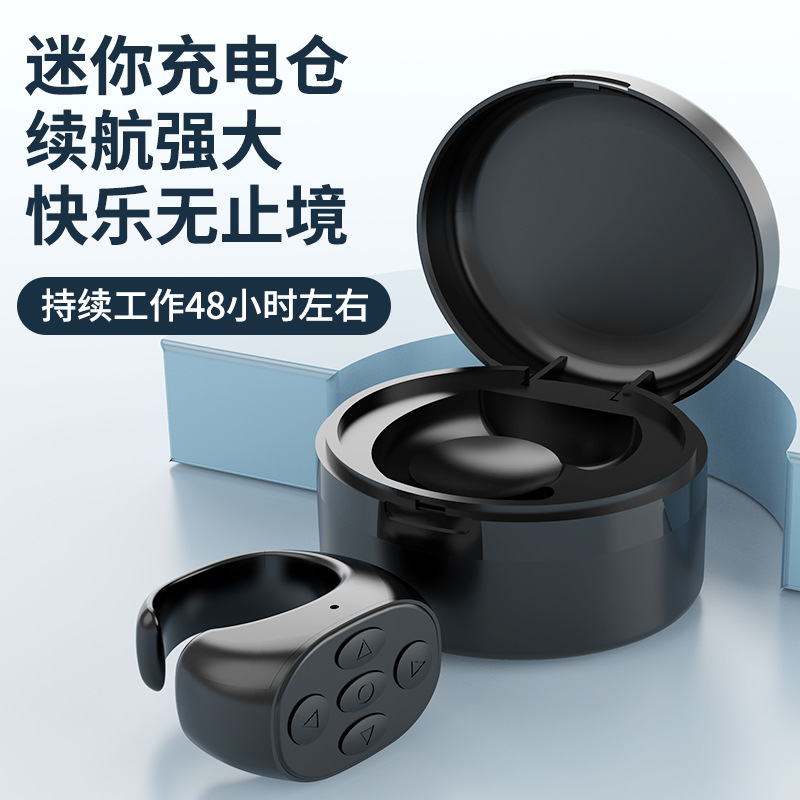 A best-selling Bluetooth mobile phone with charging case, photo control, selfie brush, Douyin, audio and video ring remote control details Picture