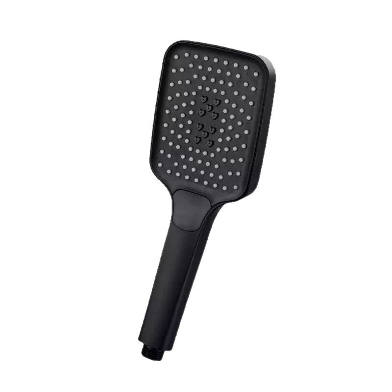 Square aircraft carrier three-speed large panel pressurized shower head, powerful handheld faucet head for shower and bathing Item Picture