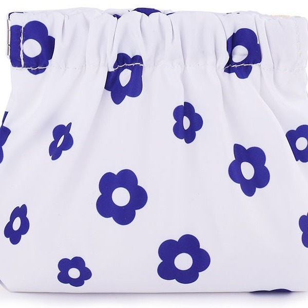 Wholesale of cosmetic bags, waterproof spring print storage bags, portable lipsticks, mini storage coin purges Item Picture