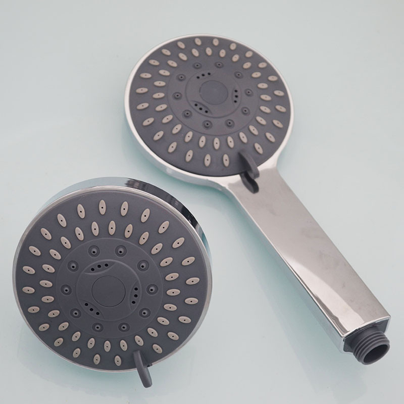 The new multi-functional hand-held shower head can be adjusted into the wall-mounted plastic water distributor. The top head is specially designed for cross-border e-commerce full figure