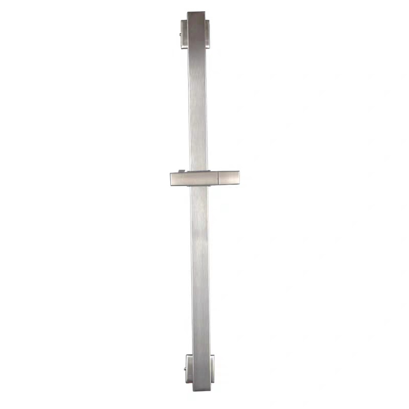 304 stainless steel precision cast brushed bright shower head lifting rod, bathroom shower head bracket, adjustable lifting rod Item Picture