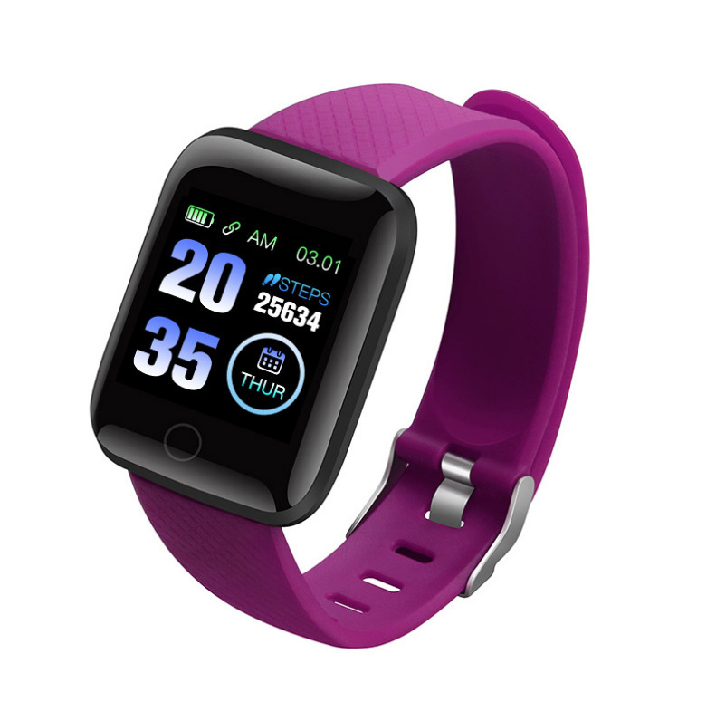116plus Smart Bracelet D13 Heart Rate and Blood Pressure 1.3-inch color screen Fitness and health pedometer Fitness bracelet Item Picture