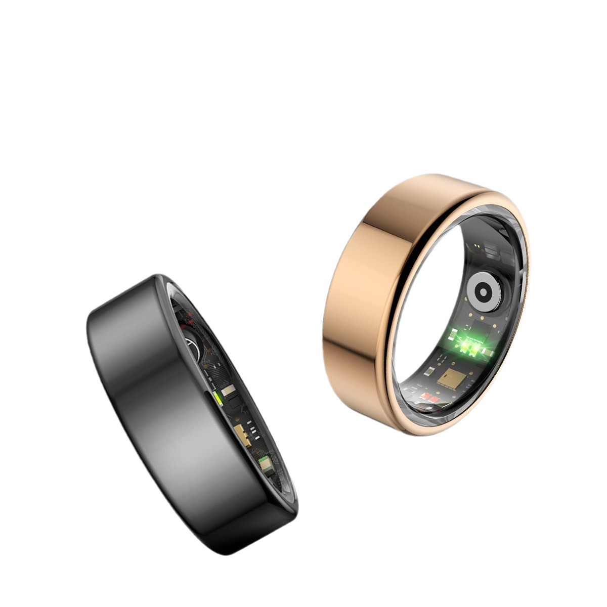 R02P Cross-border Amazon Smart Ring, Blood Oxygen Ring, Waterproof Step Count Calorie Health Sleep Ring, Remote Control Item Picture