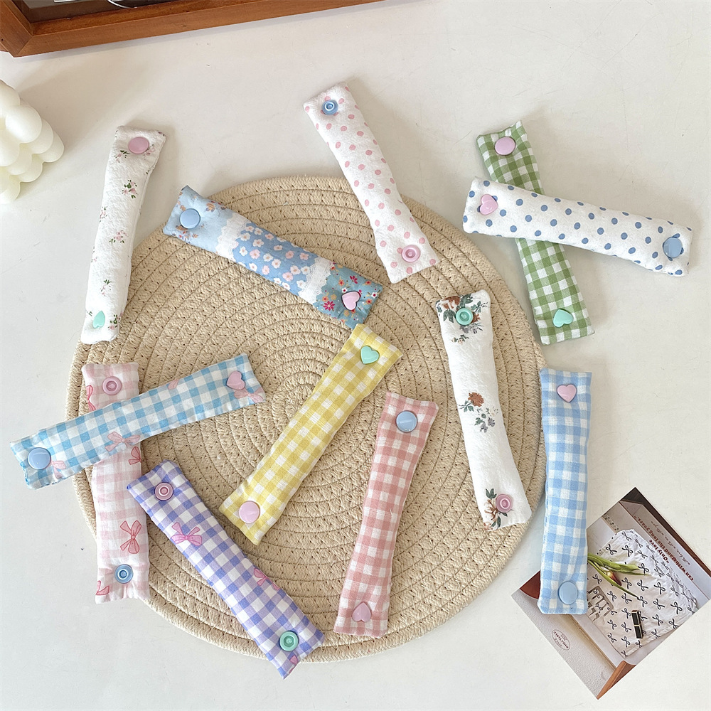 53191 ins data cable storage buckle, charging cable winder, headphone cable storage, fabric, cute, fixed and organized full figure