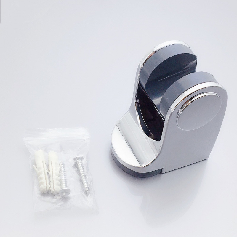 Showerhead stand, space aluminum showerhead base, hook, aluminum seat, showerhead seat, shower seat details Picture