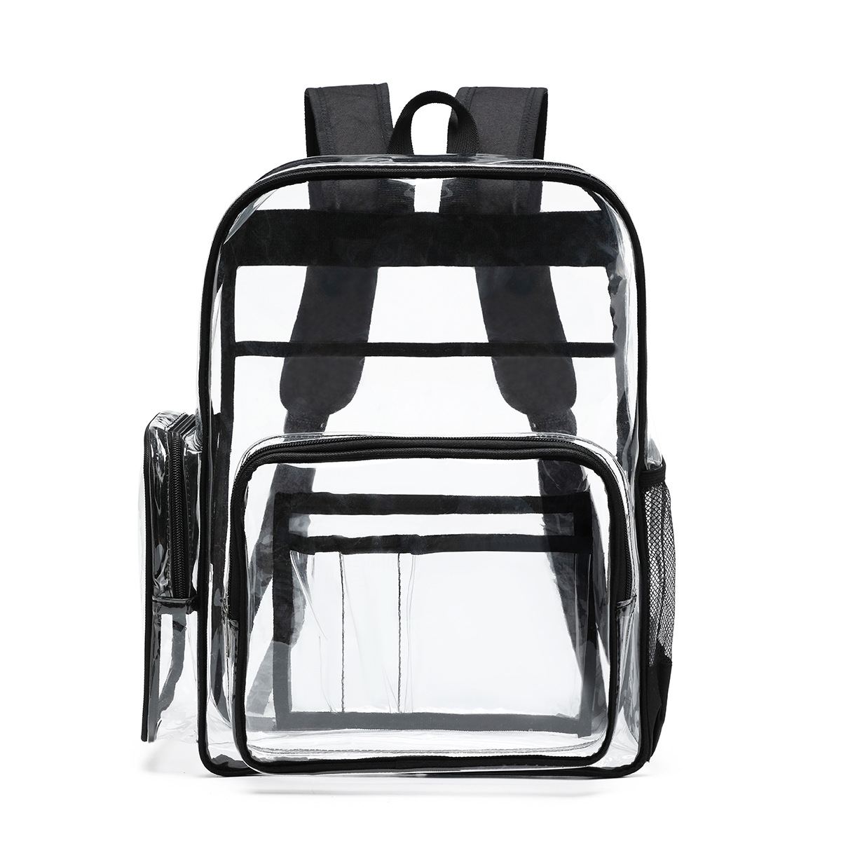 In-stock Amazon bestseller transparent backpack, pvc schoolbag, large-capacity student schoolbag Item Picture