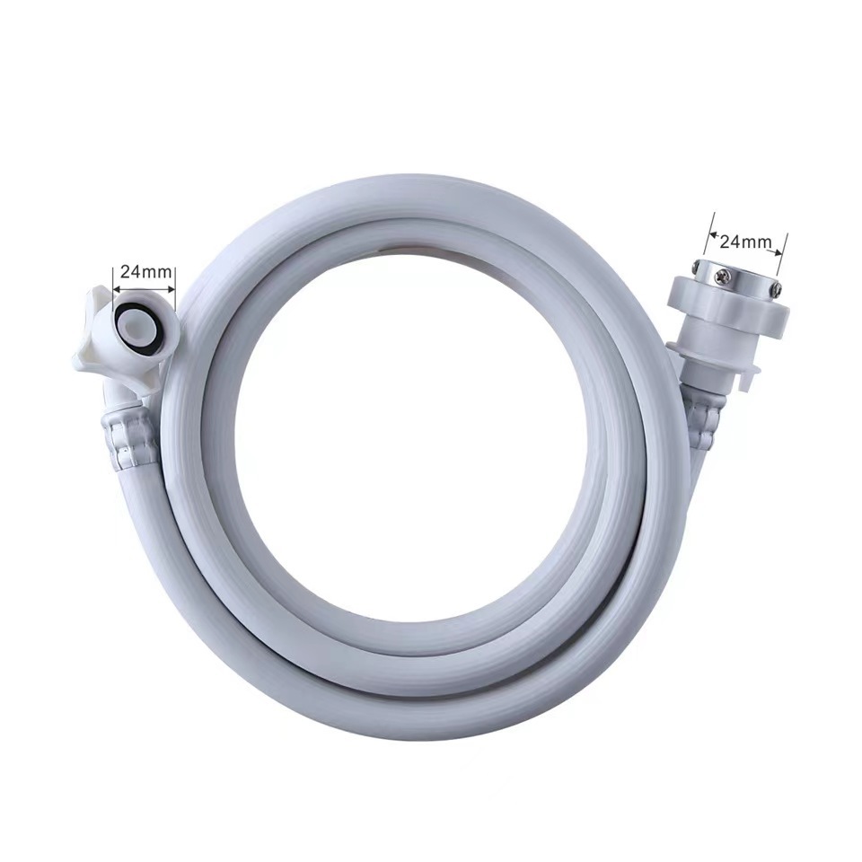 General extended water supply pipe for fully automatic washing machine, explosion-proof thickened 4-inch screw mouth water injection pipe Application Scenario