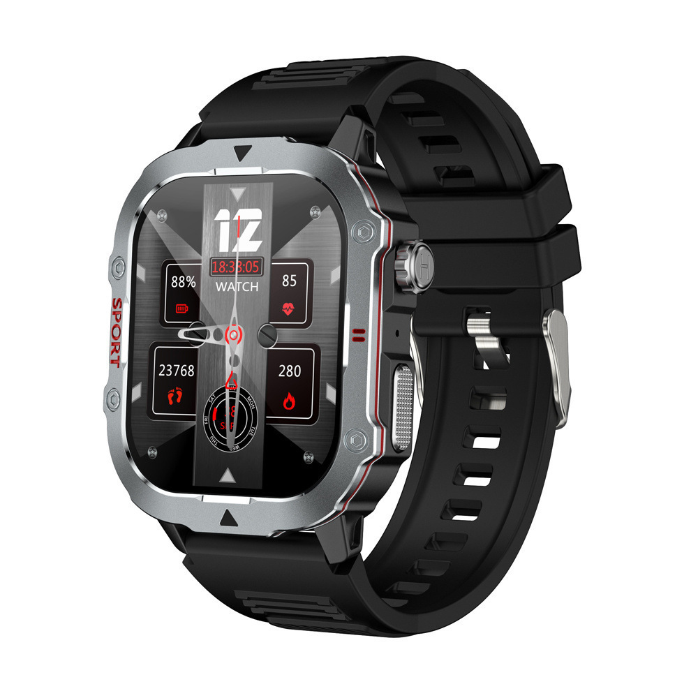 The cross-border bestseller C30 Pro smartwatch features Bluetooth call and heart rate blood oxygen outdoor three-proof men's sports watch details Picture