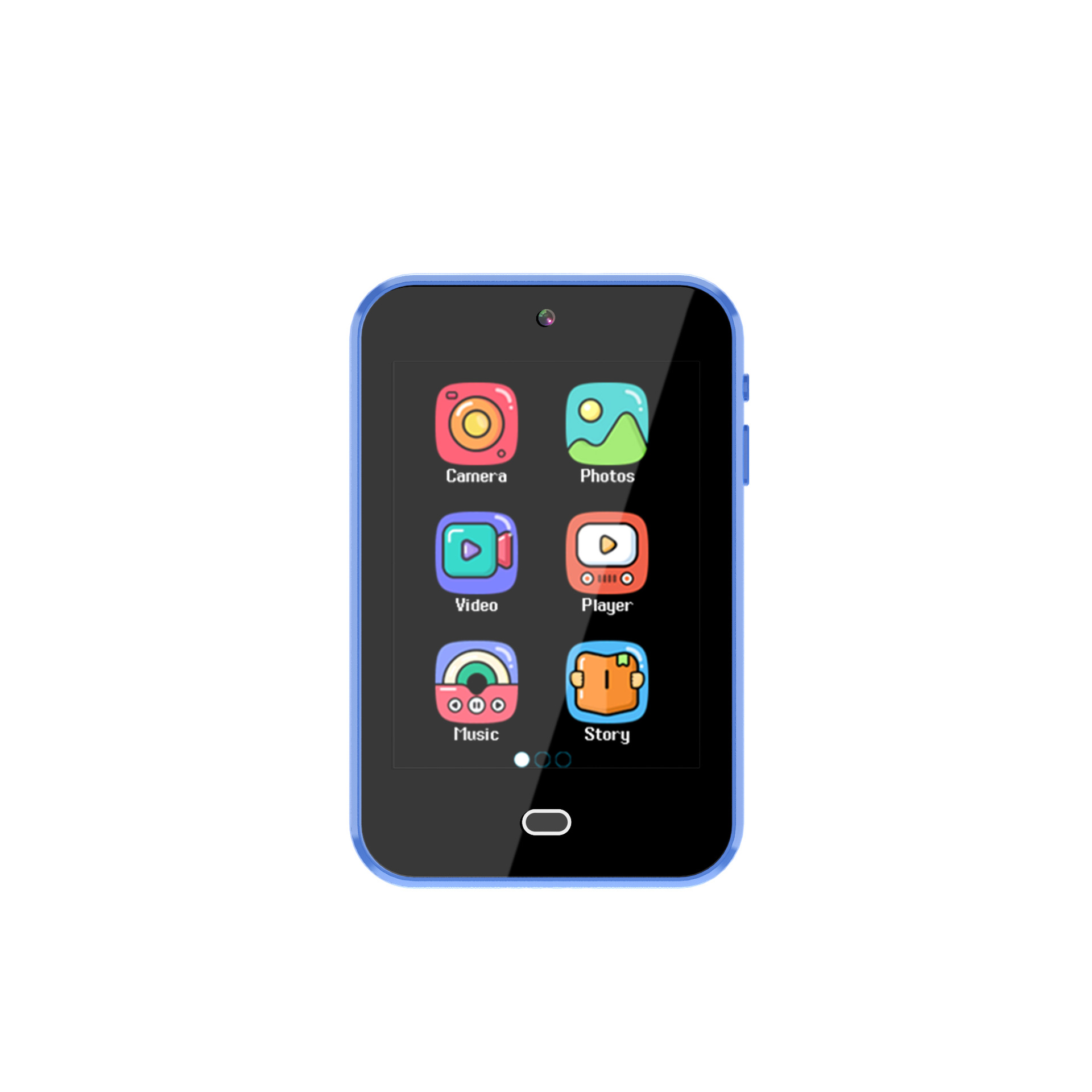Amazon's new story-telling, photo-taking, video recording, music recording, large-screen children's watch without a call function, children's mobile phone details Picture