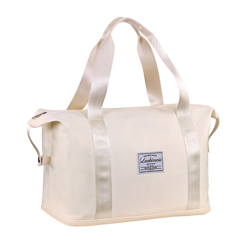 New travel bag, women's large-capacity fitness bag, dry and wet separation, sports and travel storage bag, clothes and luggage bag Item Picture