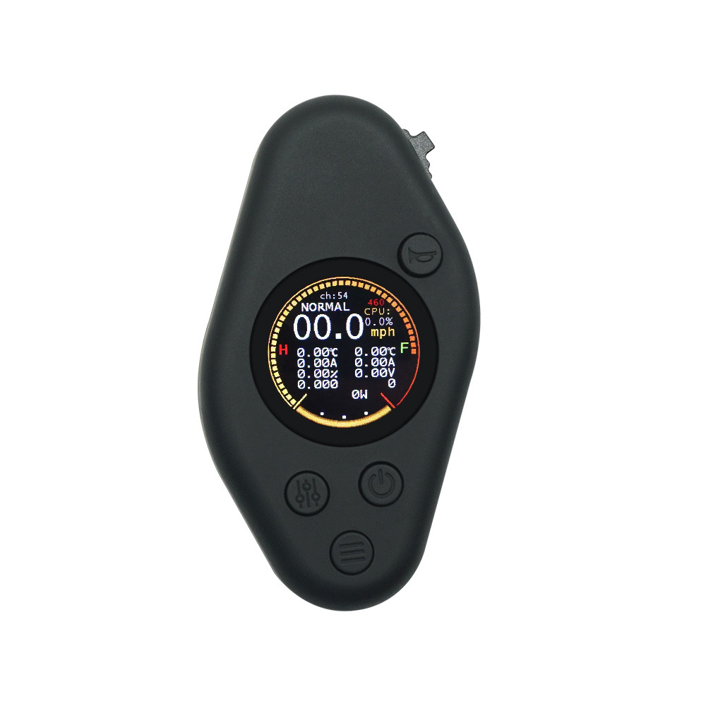 Upgrade the wireless skateboard remote control VX4 Pro 2.4G signal electric skateboard with screen remote control details Picture