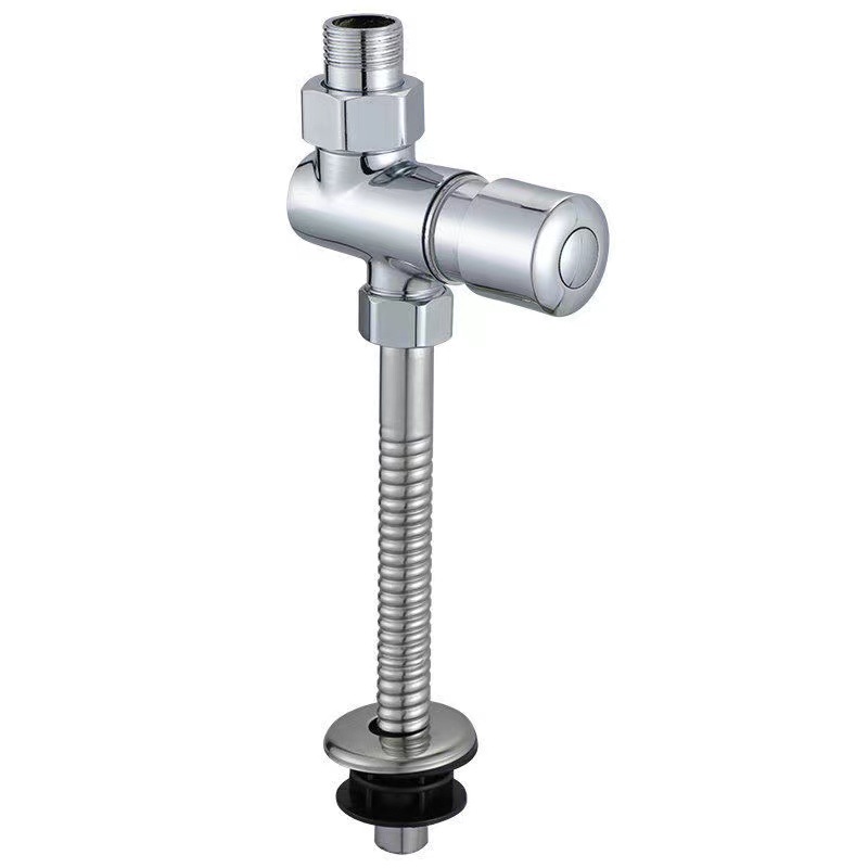 Zinc alloy copper urination flushing valve, urinal flushing valve, urinal press delay flushing valve, press urination valve Item Picture