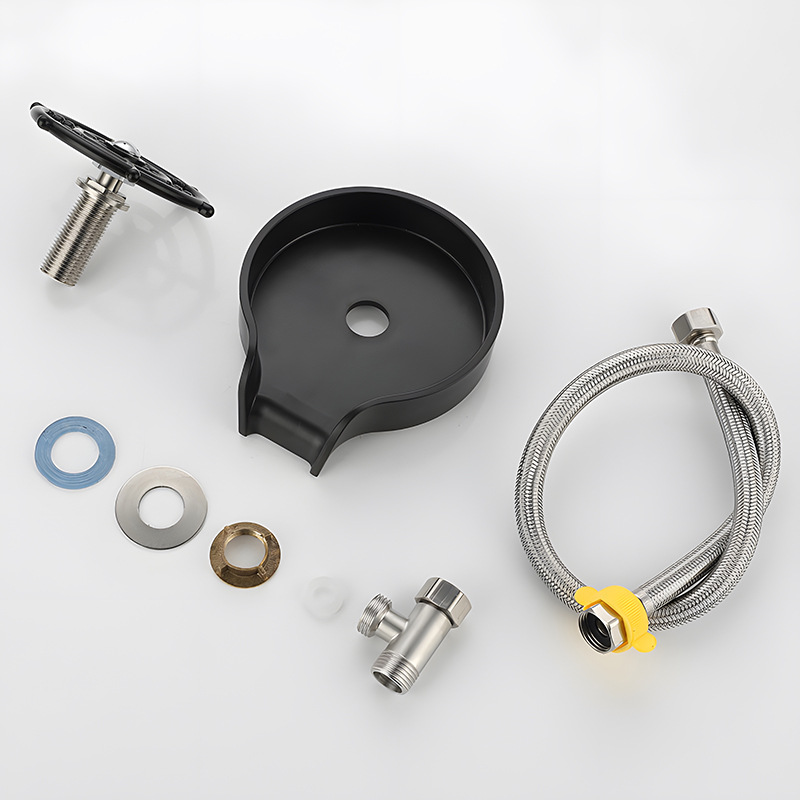 Cross-border high-pressure cup washer, coffee, milk tea shop, KTV bar counter press-type cleaning wonder, stainless steel small nozzle Application Scenario
