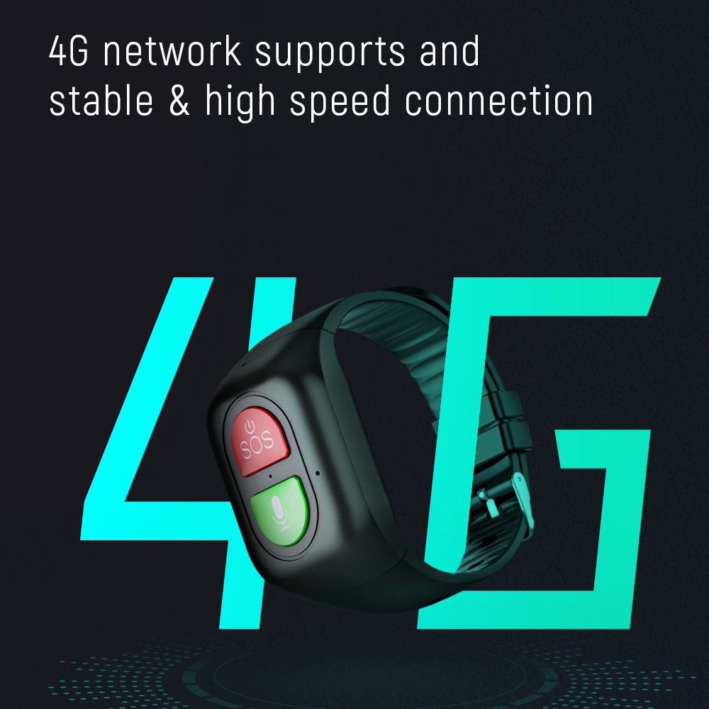 Cross-border exclusive 4G smart smartwatch for the elderly, GPS positioning wristband, heart rate and blood pressure health S8H details Picture