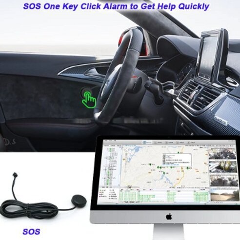 New 4g smart dashcam, mobile vehicle-mounted hard disk video recorder kit, fleet dashcam for cross-border Application Scenario