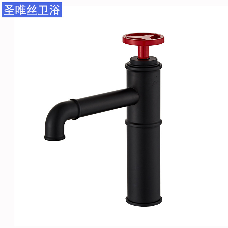Copper washbasin faucet, industrial air duct, shaped bathroom, toilet, washbasin, hand washing faucet manufacturer supplies wholesale Application Scenario