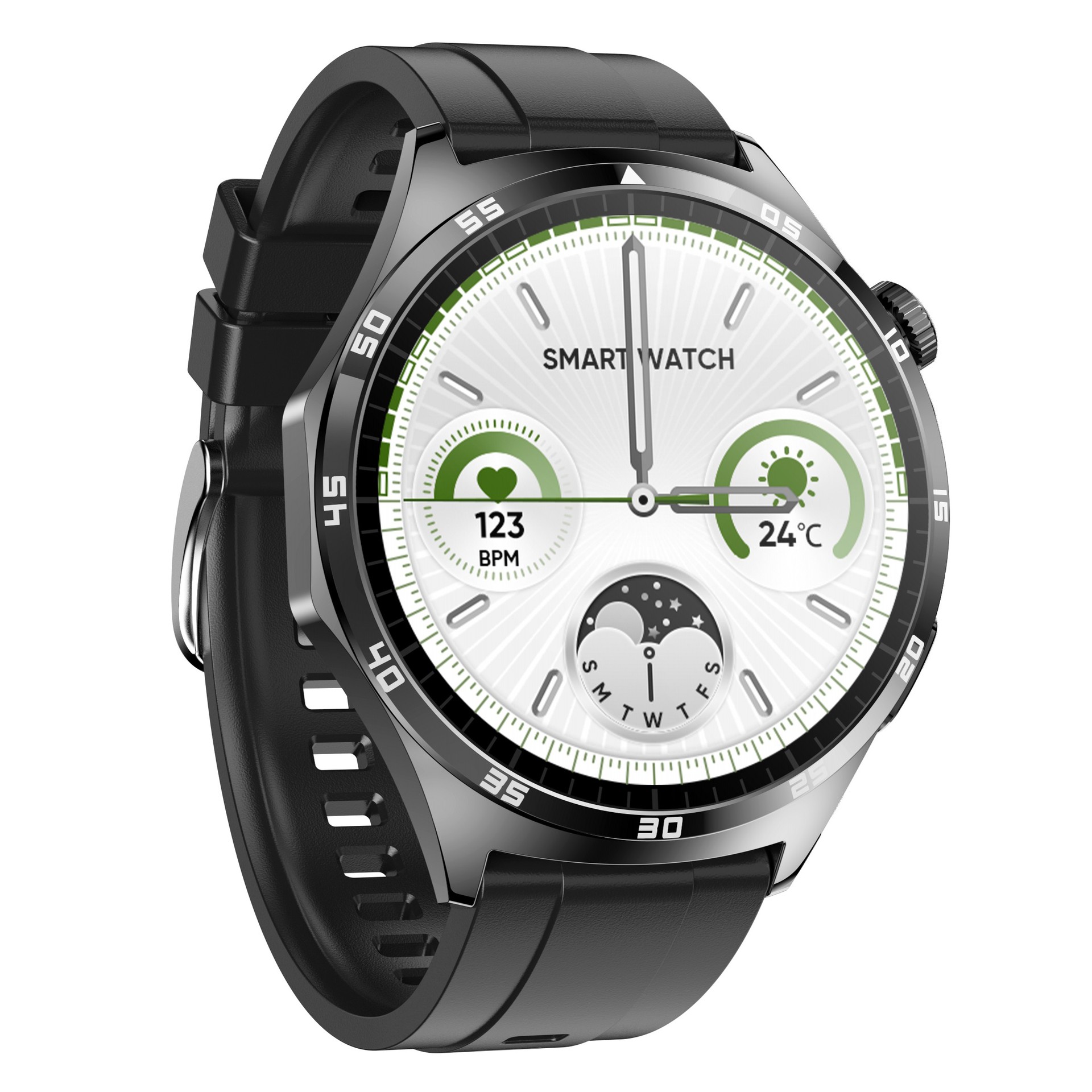 MT300 smartwatch, high-definition display, Bluetooth call, temperature, heart rate, step count, smart bracelet, sports watch Application Scenario