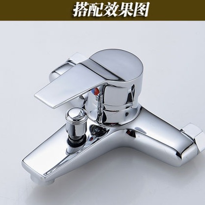 Basin hot and cold water faucet accessories, 35mm / 40mm valve core handle, zinc alloy black switch handle Specification drawing