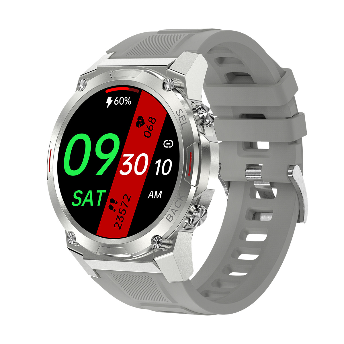 The new cross-border DM51 DM56 DM58 GPS smartwatch features a 1.43AMOLED always-on screen with NFC and Bluetooth connectivity Application Scenario