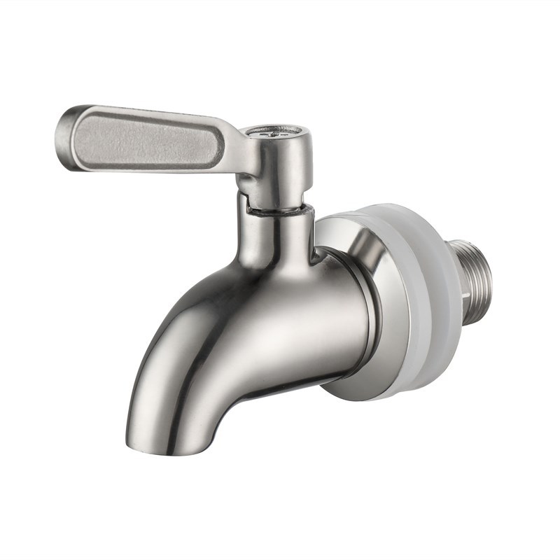 304 stainless steel wine bucket faucet, beverage juice boiling water bucket faucet, ball valve, brewing wine jar faucet, beer faucet Item Picture