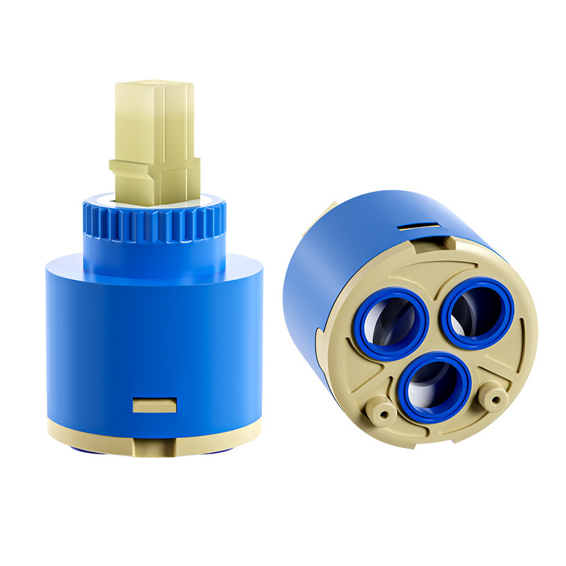 Kitchen basin hot and cold water faucet switch valve core, universal water heater mixing valve core switch accessories Item Picture