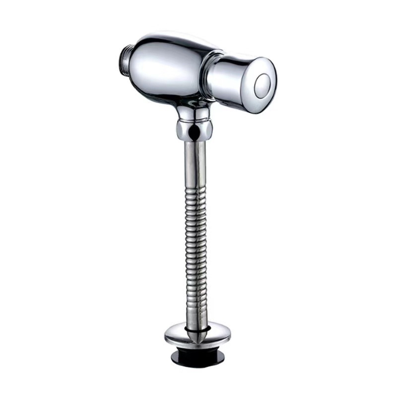 Zinc alloy copper urination flushing valve, urinal flushing valve, urinal press delay flushing valve, press urination valve Specification drawing