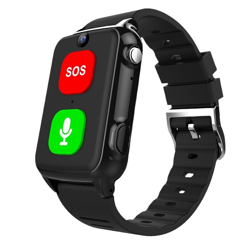 Factory direct sales of 4G full-network elderly positioning watches, GPS positioning wristbands, anti-loss and anti-getting lost cross-border wristbands Item Picture
