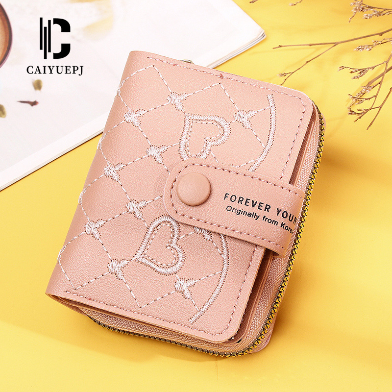 Wholesale of personalized women's short zipper buckle wallet, handbag, coin purse and caring women's card case from the manufacturer Application Scenario