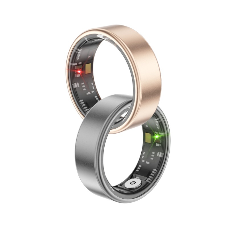 Cross-border bestseller smart ring SR06 Blood Oxygen sleep Monitoring Health men and women waterproof Bluetooth ring for wearing Item Picture