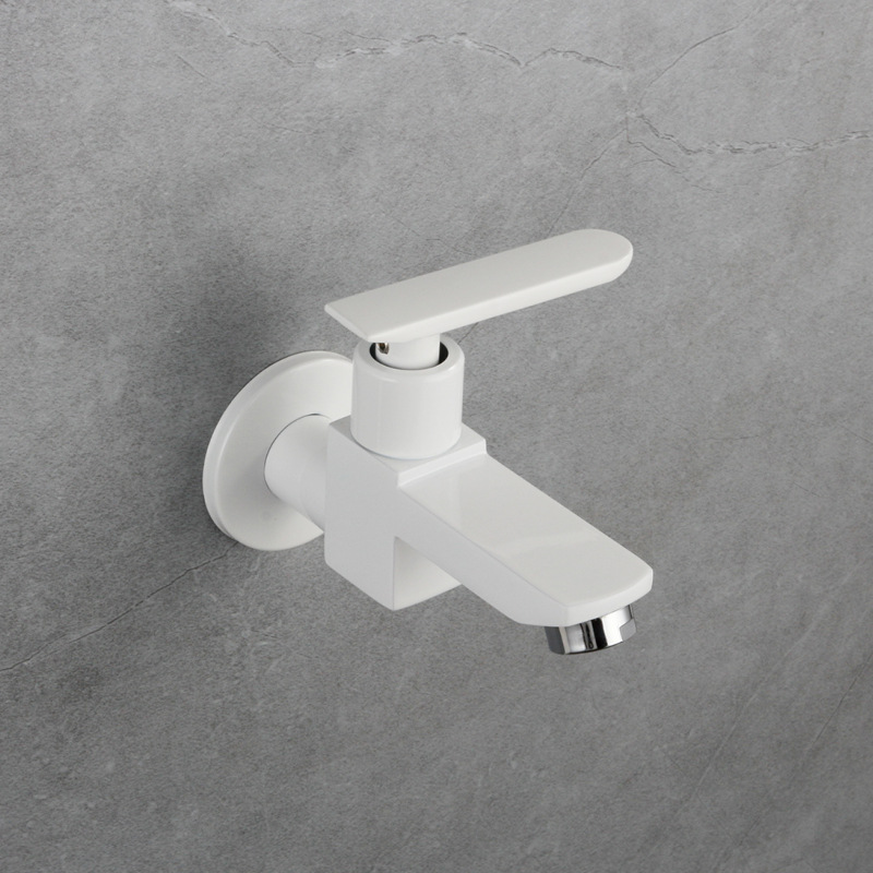 Mop sink faucet, wall-mounted single-cooling pressurized bathroom faucet, bathroom, all-copper quick-boiling faucet Application Scenario