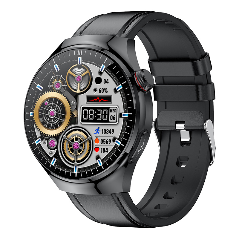 The new cross-border TK26 smartwatch features Bluetooth call, micro-health check, electrocardiogram, body fat and blood sugar detection, and multi-fitness wristband Specification drawing