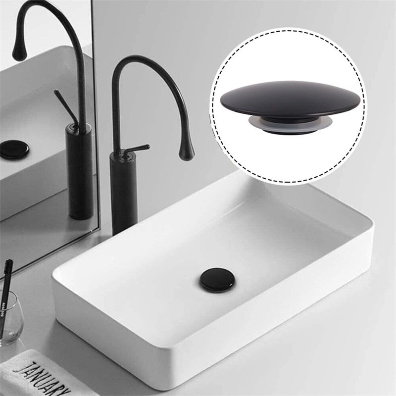 Cross-border all-copper bouncing and pressing type drain, mushroom head panel water seal cover, movement lifting water seal plug Application Scenario