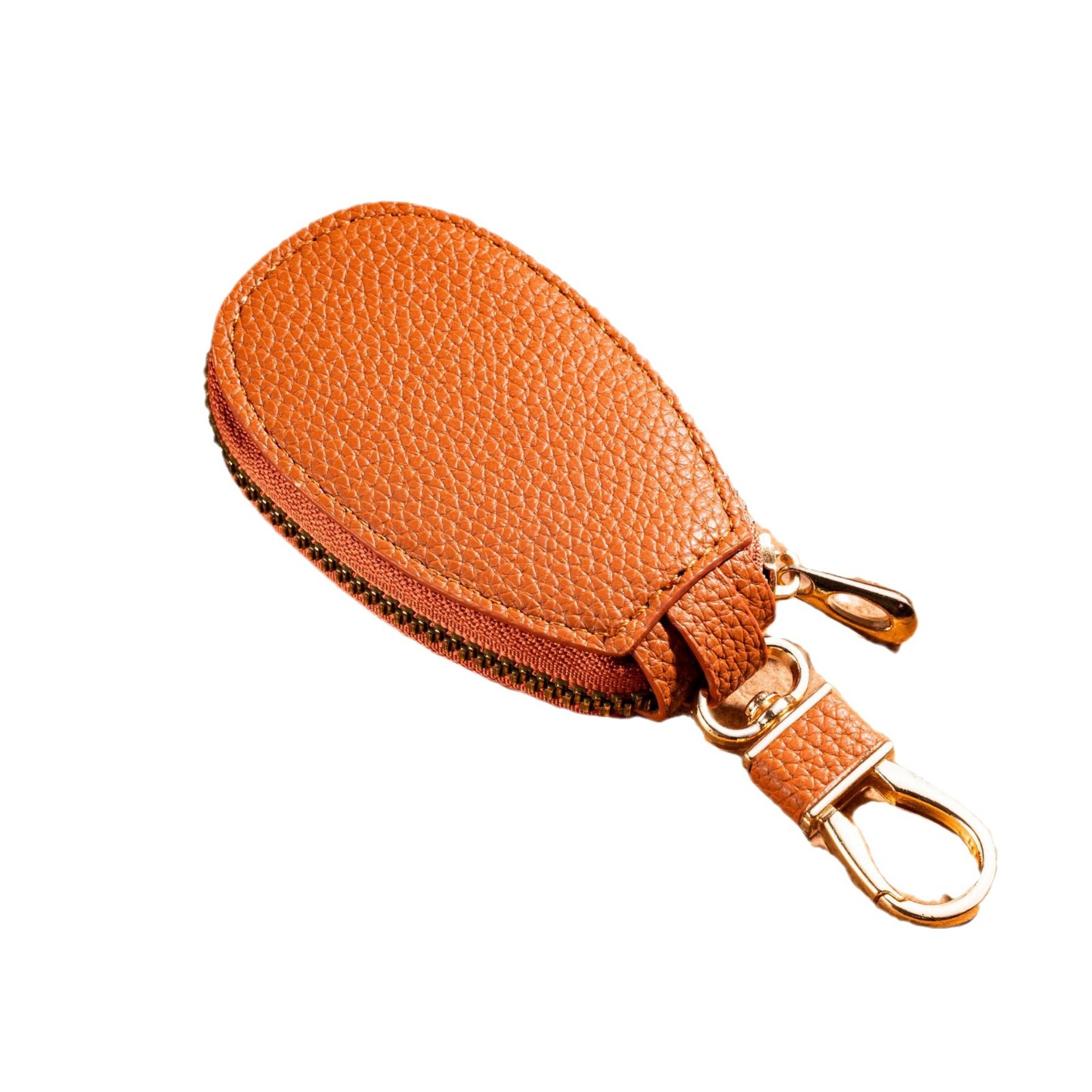 Cross-border car key case for both men and women, universal car key storage bag, waist hanging, creative and simple hanging decoration, keychain Item Picture