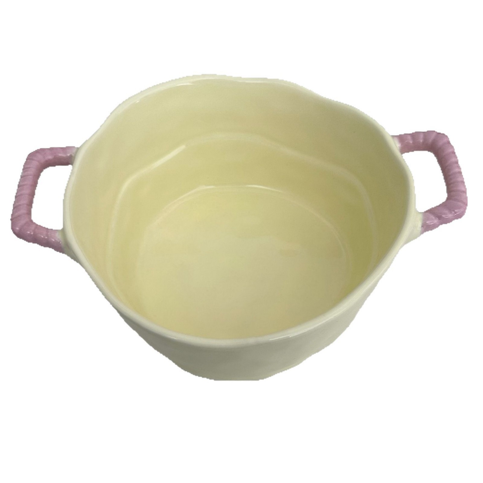 High-quality double-eared ceramic tableware for home use and dormitories, instant noodle bowls, soup bowls, noodle bowls, salad and fruit bowls, baking bowls Item Picture