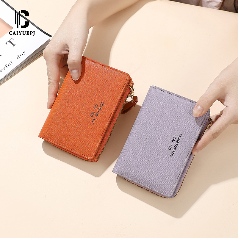 New women's multi-slot coin purse, solid color cross-border clutch, wallet, original manufacturer, fashionable wallet full figure